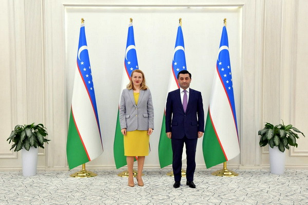 Bakhtiyor Saidov meets with the Executive Secretary of the UNECE