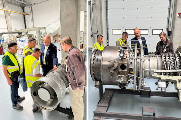 Специалисты «Узбекнефтегаз» прибыли в Прагу, для участия в испытаниях и приема нового газотурбинного двигателя