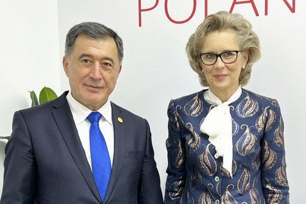 Vladimir Norov meets with the Chairman of the OSCE Parliamentary Assembly