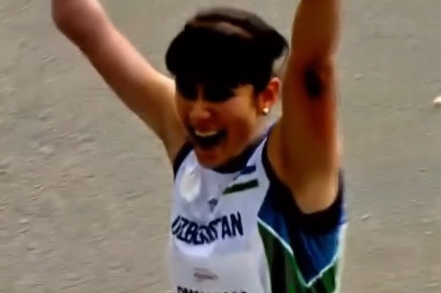Karomat Omonova Sets Asian Record and Wins World Championship