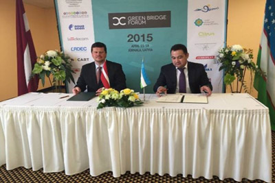 Делегация Узбекистана приняла участие в экологической конференции в Латвии