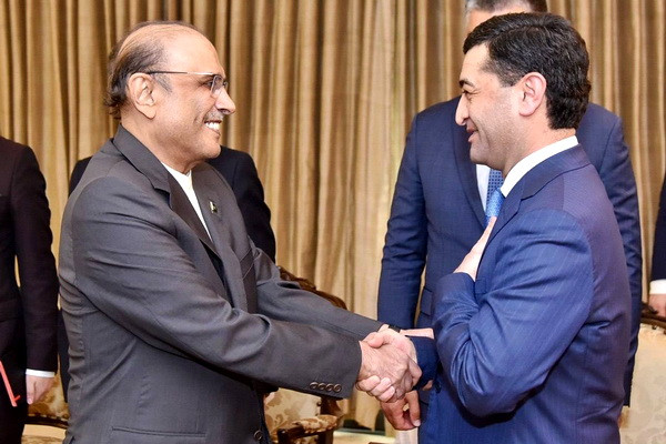 Bakhtiyor Saidov meets with the President of Pakistan