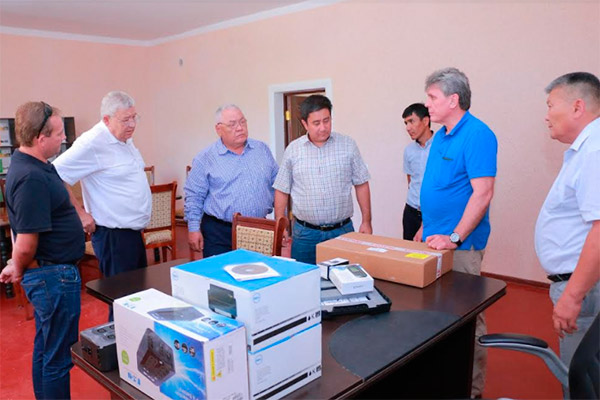 Early warning system for drought of lower reaches of Amudarya river presented in Nukus