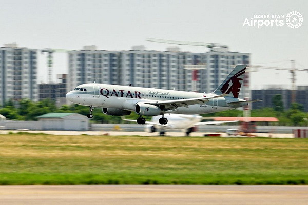 Qatar Airways начала летать из Дохи в Ташкент