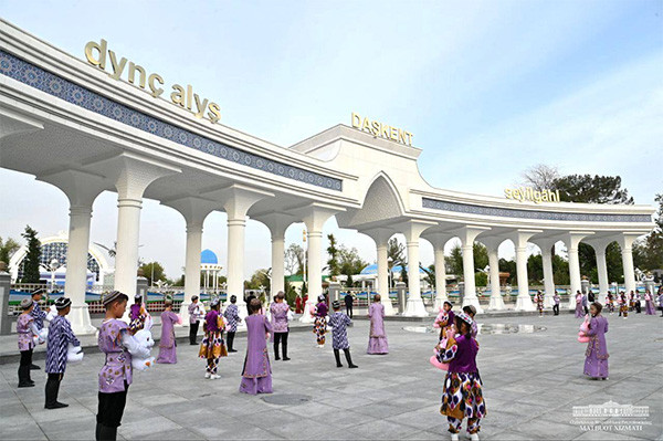 Tashkent Park opened in Ashgabat