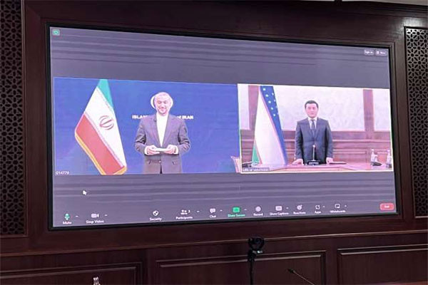 Foreign Ministers of Uzbekistan and Iran held an online meeting