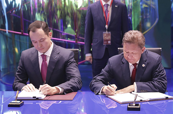 Russia and Kazakhstan sign agreements on transporting Russian gas to Uzbekistan