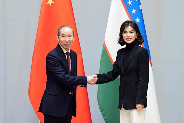 Саида Мирзиёева Хитой билан стратегик шерикликни чуқурлаштириш масалаларини муҳокама қилди