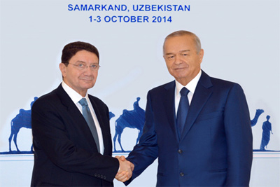 Президент Узбекистана принял генсека ЮНВТО