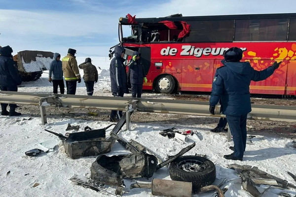 В Жамбылской области произошло ДТП с участием 26 авто