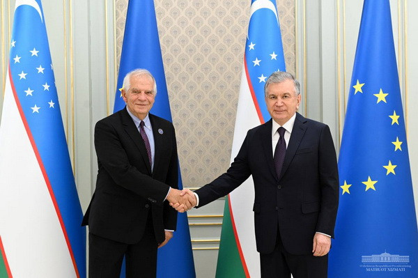 Shavkat Mirziyoyev meets with the High Representative of the European Union for Foreign Affairs and Security Policy