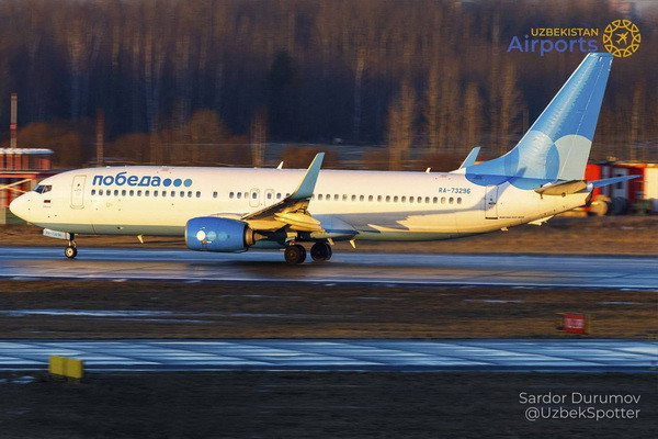 Pobeda to begin operating flights between Moscow and Tashkent