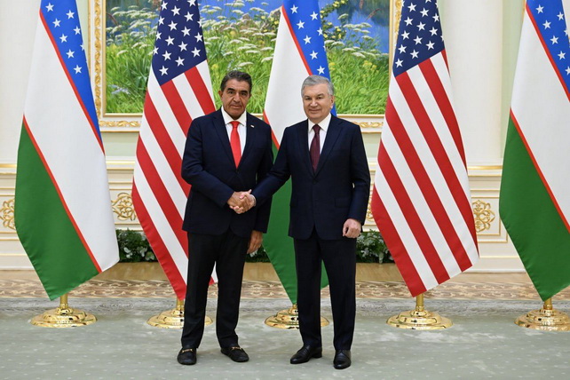 Uzbek President Meets U.S. Special Envoy for Global …