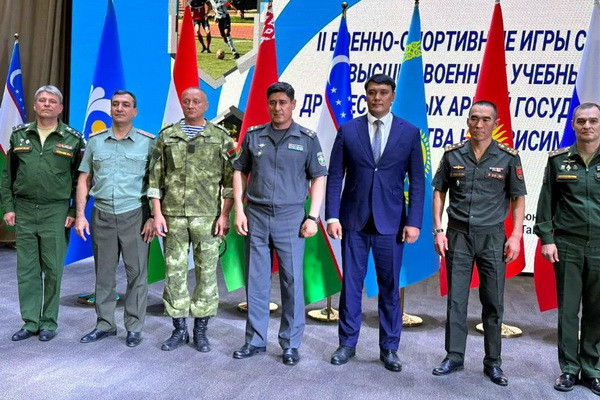 Команда Узбекистана заняла первое место в II Военно-спортивные играх среди курсантов высших военных учебных заведений государств – участников СНГ