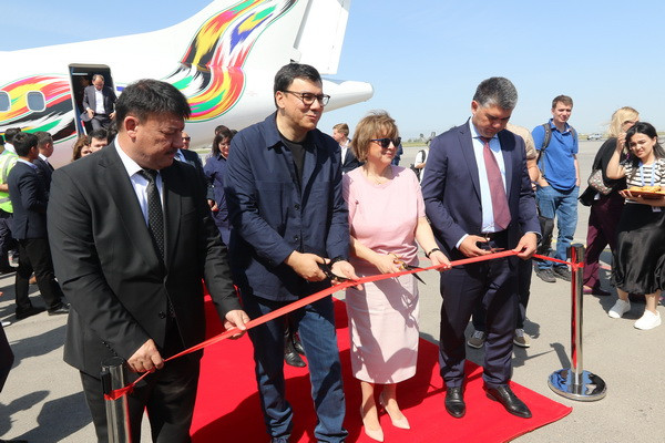 Авиакомпания Silk Avia выполнила свой первый демонстрационный рейс