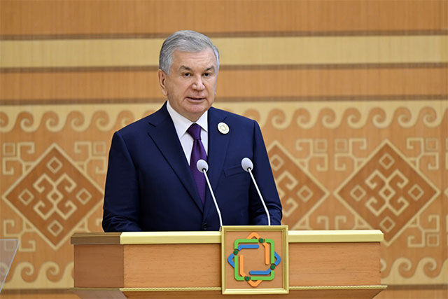 O‘zbekiston Prezidenti dengizga chiqish yo‘liga ega bo‘lmagan mamlakatlarning umumiy tahdid va muammolarini bartaraf etish bo‘yicha qator muhim tashabbuslarni ilgari surdi
