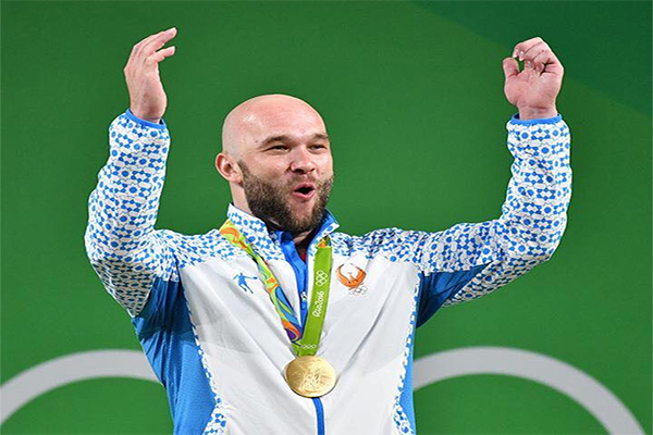 Тяжелоатлет Руслан Нурудинов стал чемпионом Олимпийских игр