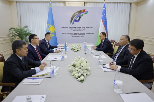 Ўзбекистон ва Қозоғистон қишлоқ хўжалиги соҳасидаги ҳамкорликни кенгайтирмоқда