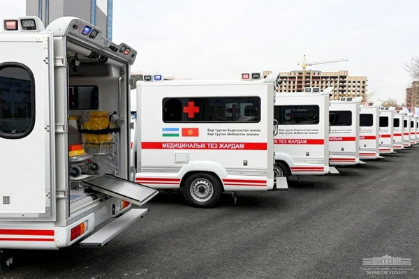 Ambulances based on Isuzu D-Max and Volkswagen Caddy donated to Kyrgyzstan