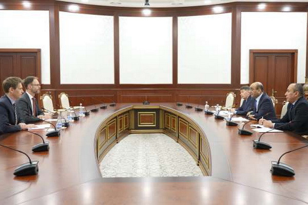 Uzbek DFM holds meetings with the Ambassadors of Romania and Switzerland