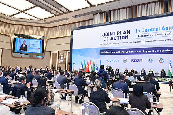 Shavkat Mirziyoyev proposes to open an office of the UN Office of Counter-Terrorism