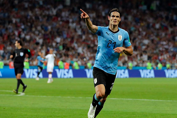 Уругвай выбил Португалию с ЧМ-2018