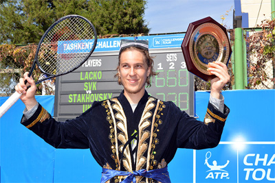 Lacko wins title at Tashkent ATP Challenger
