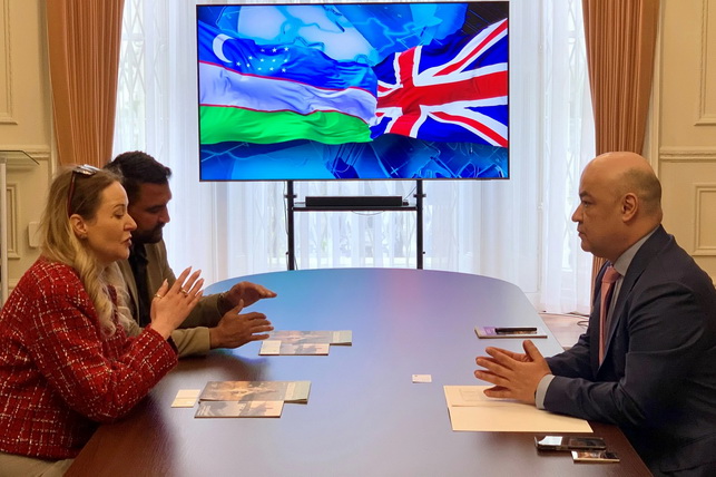 At the Embassy of Uzbekistan, Cooperation with Hult International Business School and the “El-Yurt Umidi” Foundation Discussed