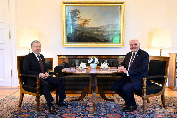 Presidents of Uzbekistan and Germany discuss the current agenda of multifaceted collaboration