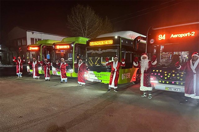 Toshkentda "Sehrli avtobuslar" qatnaydi