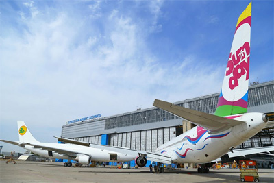 Uzbekistan Airways Technics provides technical services to Boeing of Russian and Kazakh airlines