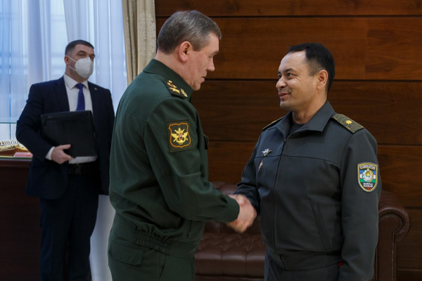 A meeting of the Chiefs of the General Staffs of Russia and Uzbekistan was held in Moscow