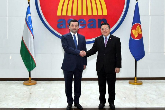 O‘zbekiston TIV rahbari ASEAN Bosh kotibi bilan hamkorlikni mustahkamlash masalalarini muhokama qildi