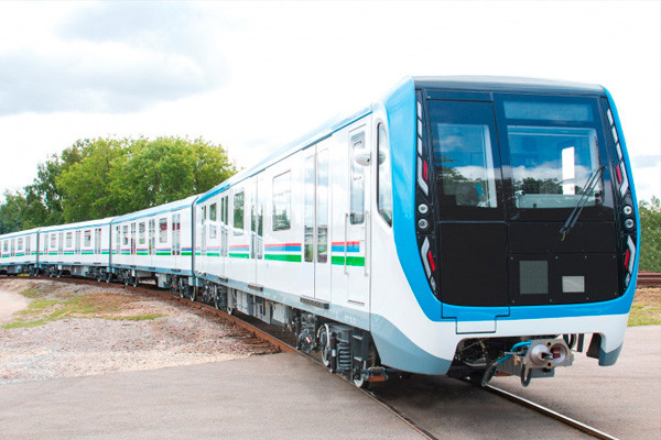 TMX sends five metro trains to Uzbekistan
