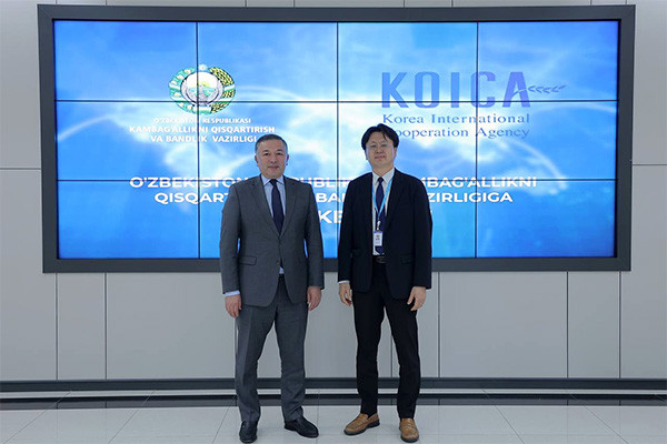 Бехзод Мусаев обсудил с KOICA расширение сотрудничества в сфере профессионального обучения