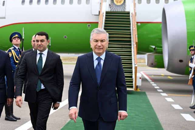 O‘zbekiston Prezidenti Fuzuliy shahriga keldi