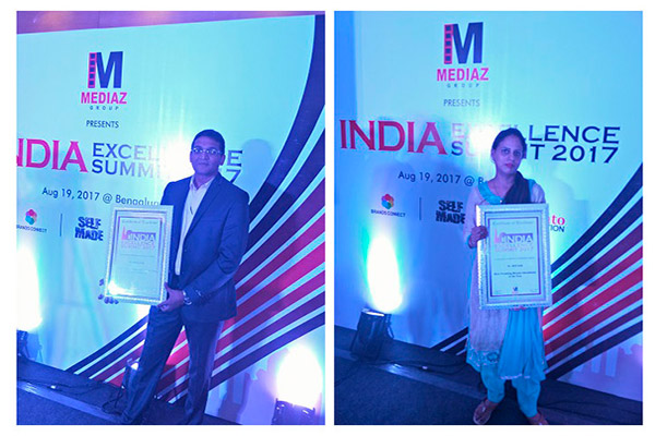 IUT Professors receive India Excellence Summit 2017 awards