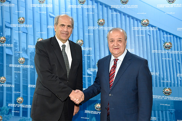 Uzbek FM holds meeting with EU Special Representative for Central Asia