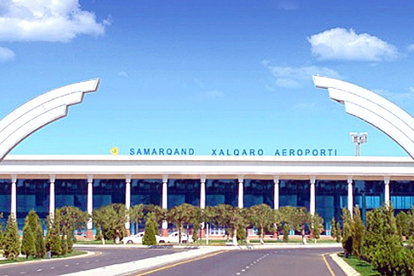Samarkand International Airport resumes work after runway repair works