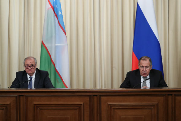 Абдулазиз Камилов РФ Ташқи ишлар вазири билан учрашди
