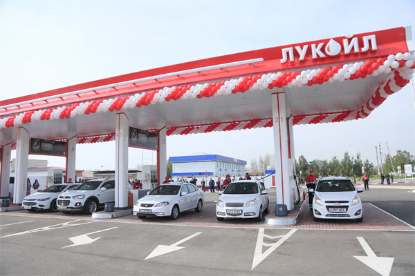 LUKOIL opens first filling station in Uzbekistan