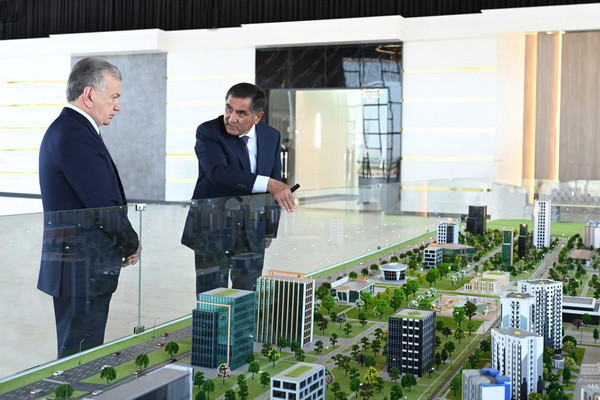 Yangi Uzbekistan massif is being built in Jizzakh region
