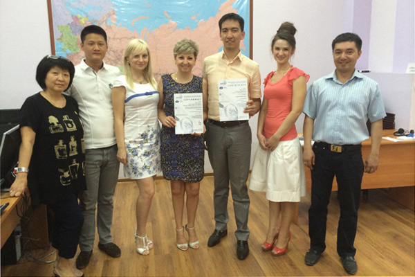 ASTRAIA вручила сертификат ISO 9001 группе компаний TRANSASIA