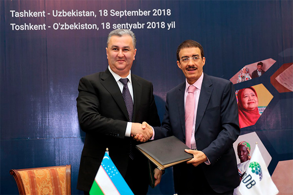 Узбекистан и ИБР подписали стратегию партнерства на 2018 – 2021 гг.