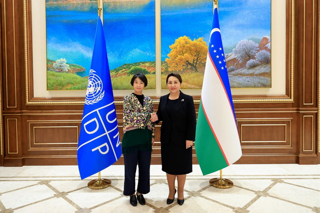 БМТ Тараққиёт дастурининг Ўзбекистондаги доимий  вакили билан учрашув