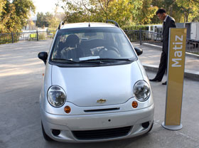 СП ЗАО GM Uzbekistan за 10 месяцев продало 79479 штук машин в России