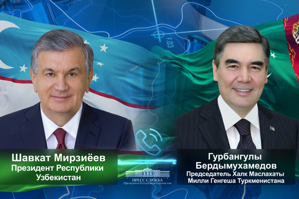 President of Uzbekistan congratulates the Chairman of the Halk Maslakhaty of the Milli Gengesh of Turkmenistan with birthday