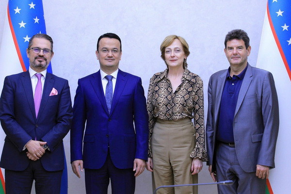 A meeting was held with the EBRD Managing Director for Central Asia