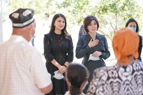 Ziroat Mirziyoyeva visits residents of Syrdarya region evacuated from the disaster zone