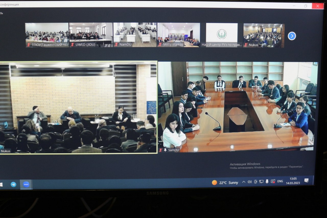 Nukus hosts a meeting with the UN High Commissioner for Human Rights